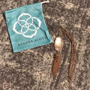 Kendra Scott Rayne Necklace - Rose Gold